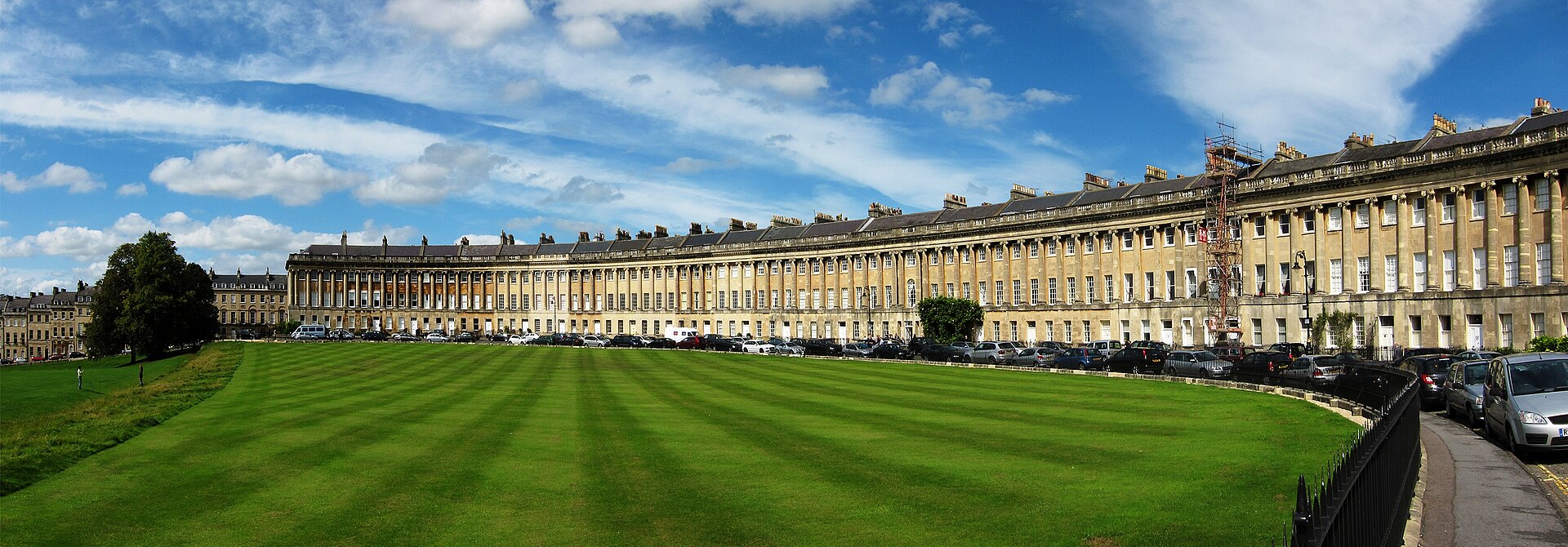 The Royal Crescent in Bath